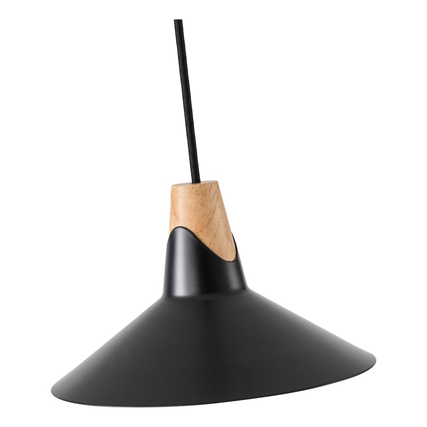 Підвісна люстра 1xE27/15W/230V чорний