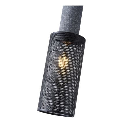 Підвісна люстра 1xE27/40W/230V чорний