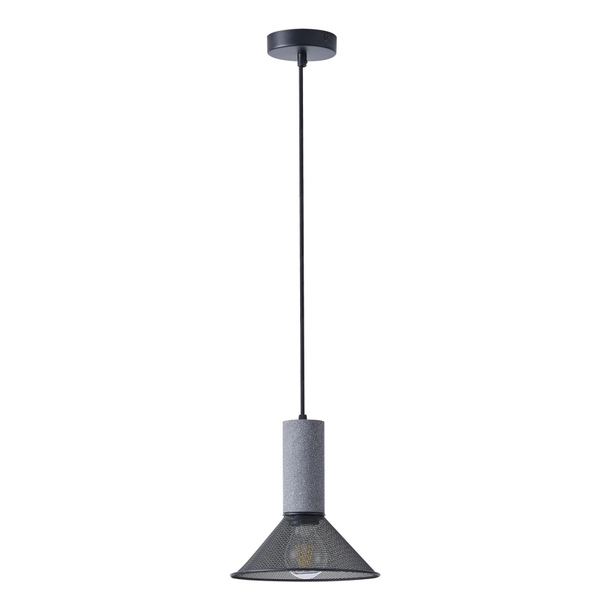 Підвісна люстра 1xE27/40W/230V чорний