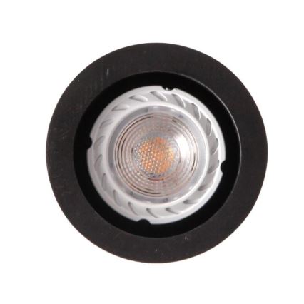 Підвісна люстра 1xGU10/10W/230V ясеневий/масив чорний