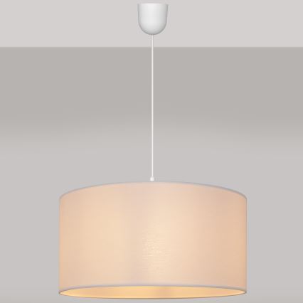 Підвісна люстра ALBA 1xE27/15W/230V білий