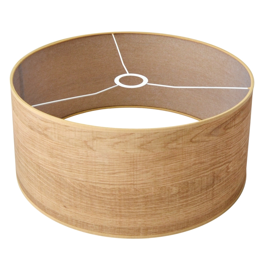 Підвісна люстра ALBA 1xE27/15W/230V діаметр 40 см коричневий/чорний