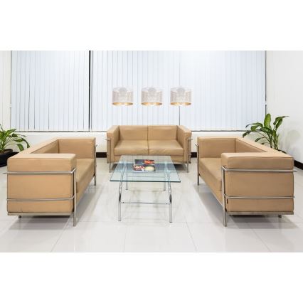 Підвісна люстра ALDO 3xE27/60W/230V білий