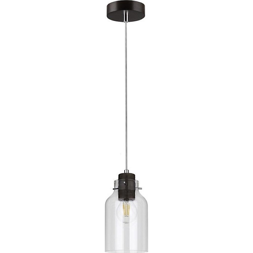 Підвісна люстра ALESSANDRO 1xE27/60W/230V бук