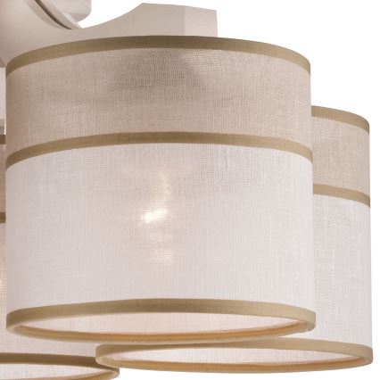 Накладна люстра ANDREA 5xE27/60W/230V бук