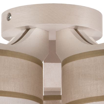 Накладна люстра ANDREA 5xE27/60W/230V бук