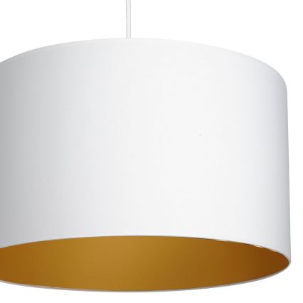 Підвісна люстра ARDEN 1xE27/60W/230V діаметр 40 см білий/золотий