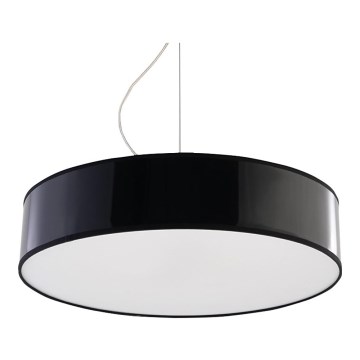 Підвісна люстра ARENA 45 3xE27/60W/230V чорний