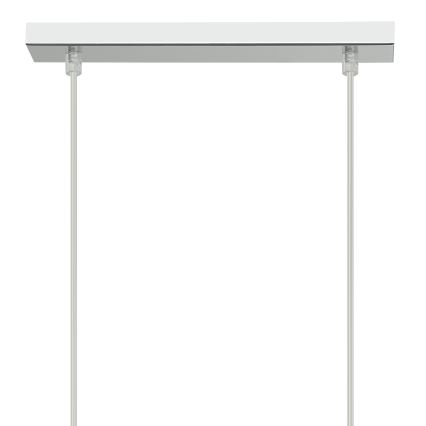 Підвісна люстра ARMIN 2xGU10/10W/230V глянцевий хром
