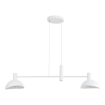Підвісна люстра ARTIS 2xE14/40W/230V білий