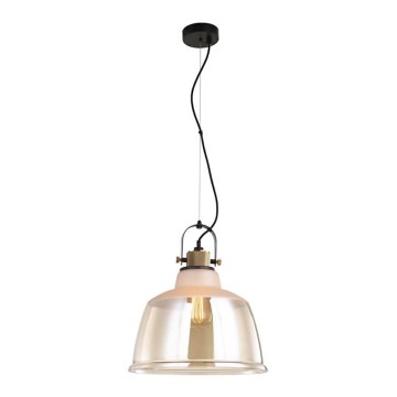 Підвісна люстра ASGARD 1xE27/11W/230V бежевий
