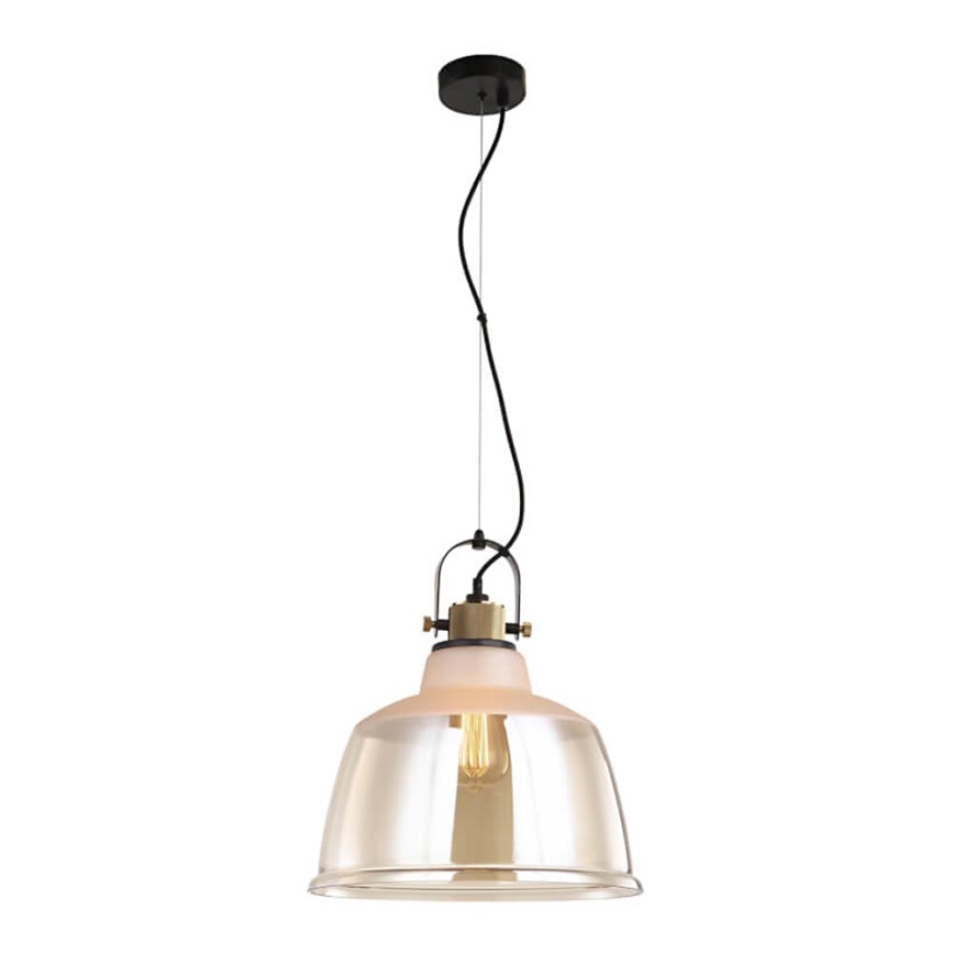 Підвісна люстра ASGARD 1xE27/11W/230V бежевий