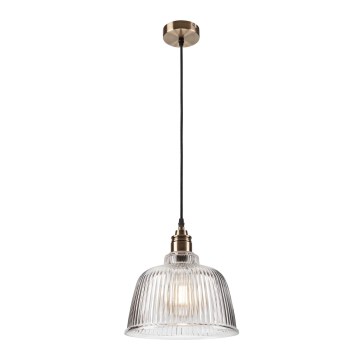 Підвісна люстра ASTA 1xE27/60W/230V бронзовий