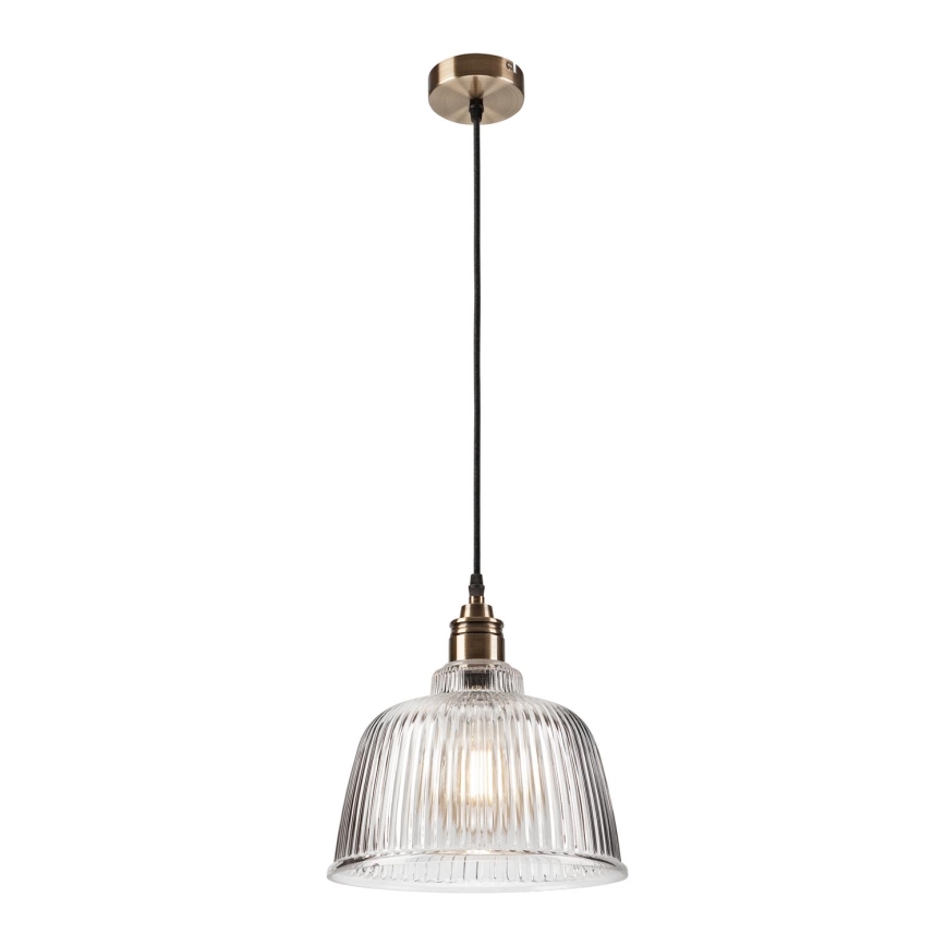 Підвісна люстра ASTA 1xE27/60W/230V бронзовий