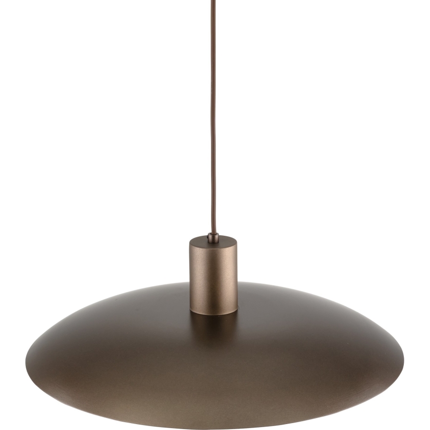 Підвісна люстра ASTRA 1xE27/15W/230V діаметр 41 см коричневий