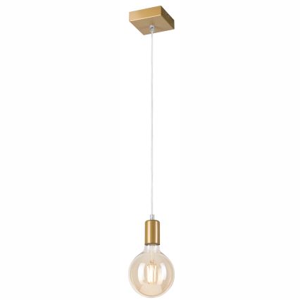 Підвісна люстра ASTRID 1xE27/60W/230V золотий