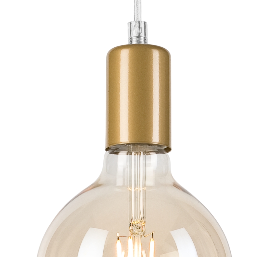 Підвісна люстра ASTRID 1xE27/60W/230V золотий