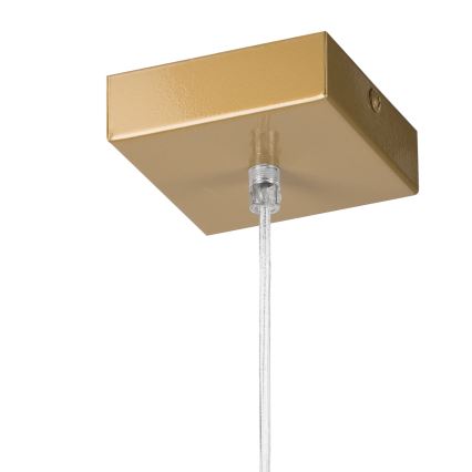Підвісна люстра ASTRID 1xE27/60W/230V золотий