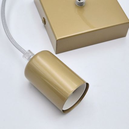 Підвісна люстра ASTRID 1xE27/60W/230V золотий