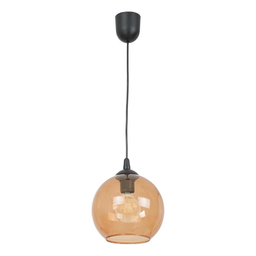 Підвісна люстра BALL 1xE27/60W/230V діаметр 20 см бежевий