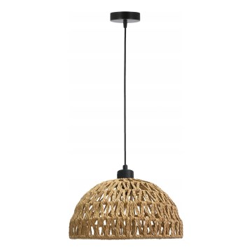 Підвісна люстра BALLI 1xE27/40W/230V бежевий