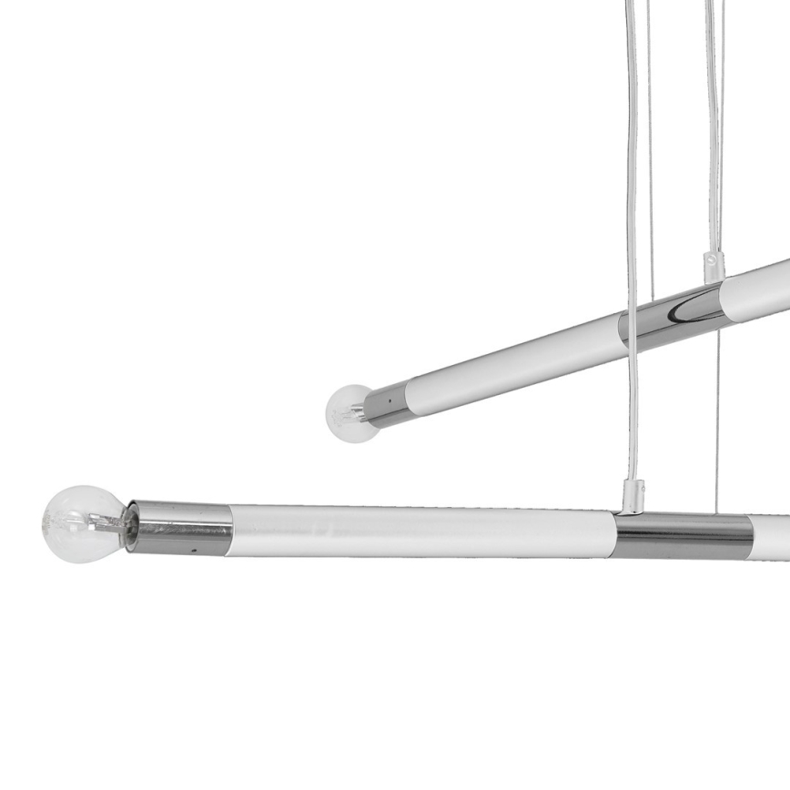Підвісна люстра BASTONE WHITE 4xE14/40W/230V