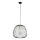 Підвісна люстра BELL 1xG9/12W/230V діаметр 33 см чорний/золотий