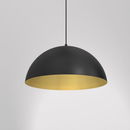 Підвісна люстра BETA 1xE27/60W/230V ⌀ 45 см чорний