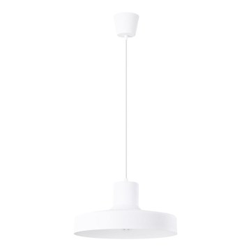 Підвісна люстра BILO 1xE27/15W/230V діаметр 35 см білий
