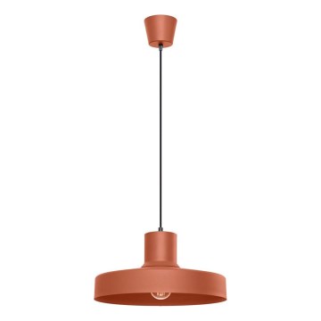 Підвісна люстра BILO 1xE27/15W/230V діаметр 35 см помаранчевий