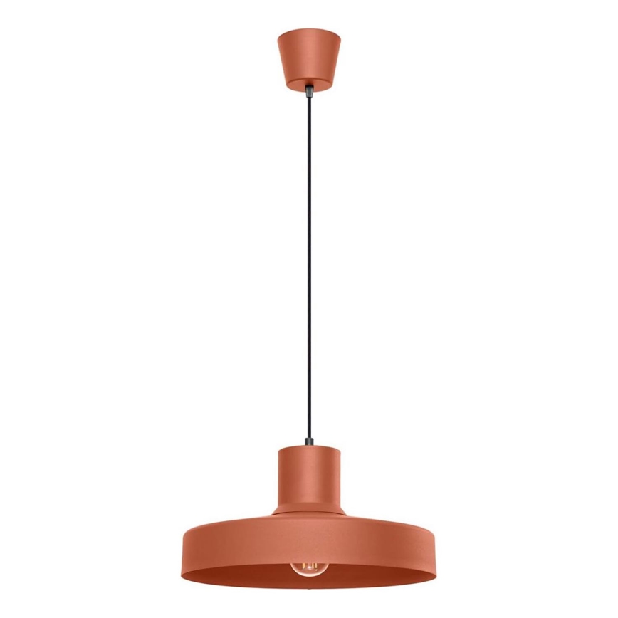 Підвісна люстра BILO 1xE27/15W/230V діаметр 35 см помаранчевий