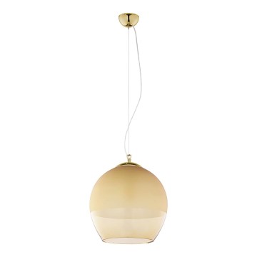 Підвісна люстра BOULETTE 1xE27/60W/230V золотий