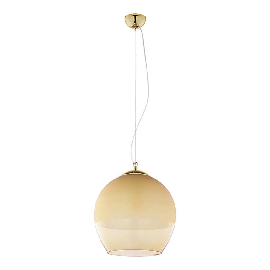 Підвісна люстра BOULETTE 1xE27/60W/230V золотий