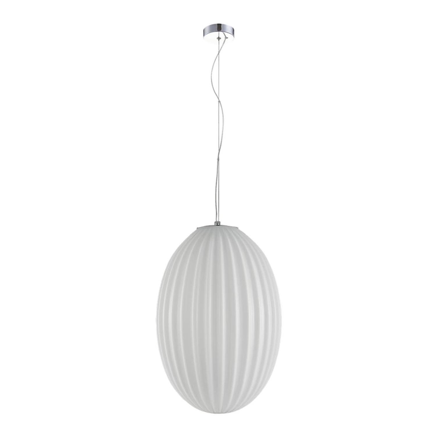 Підвісна люстра BRAGA 1xE27/60W/230V білий
