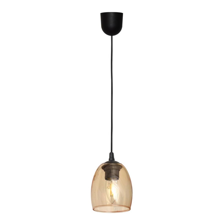 Підвісна люстра BRILLANT 1xE27/15W/230V бежевий