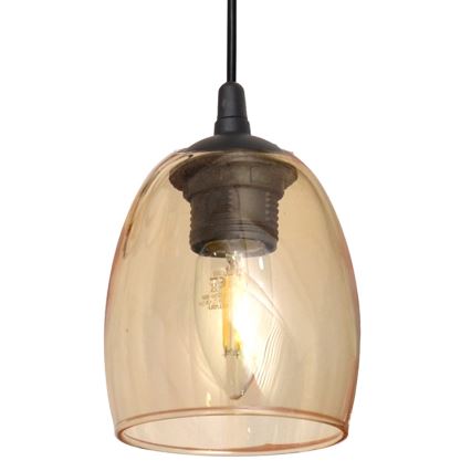 Підвісна люстра BRILLANT 1xE27/15W/230V бежевий