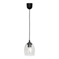 Підвісна люстра BRILLANT 1xE27/15W/230V прозорий