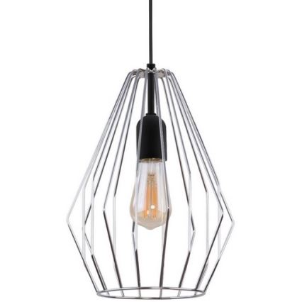 Підвісна люстра BRYLANT 1xE27/60W/230V глянцевий хром