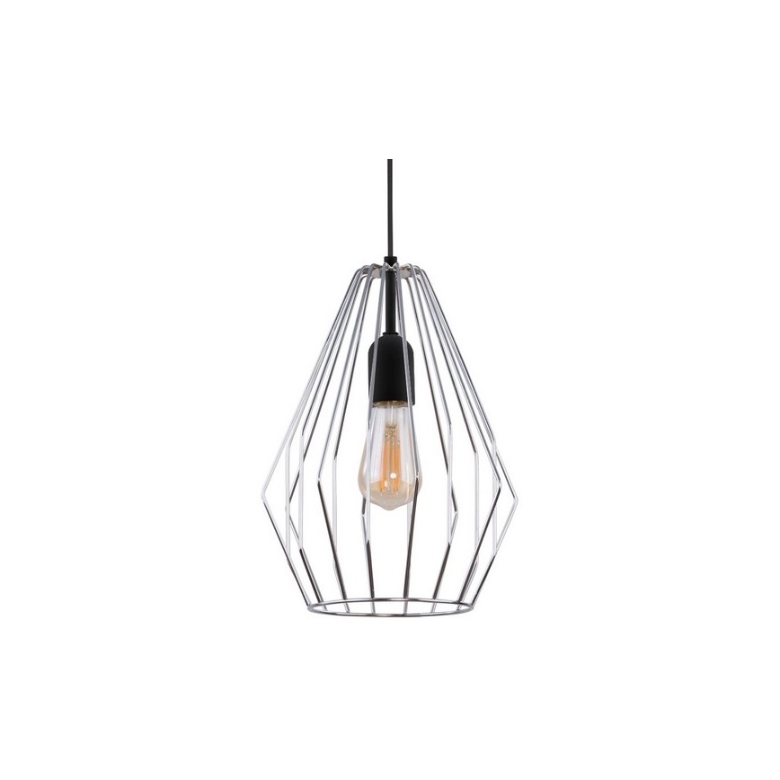 Підвісна люстра BRYLANT 1xE27/60W/230V глянцевий хром