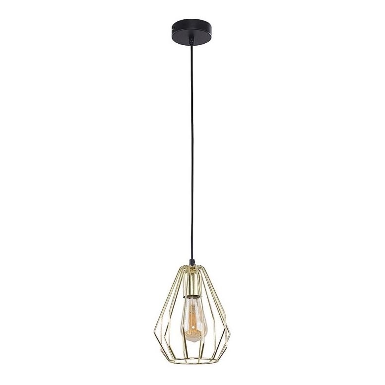 Підвісна люстра BRYLANT 1xE27/60W/230V золотий