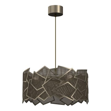 Підвісна люстра CAMO 3xE27/15W/230V золотий