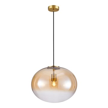 Підвісна люстра CAMPANIA 1xE27/60W/230V золотий