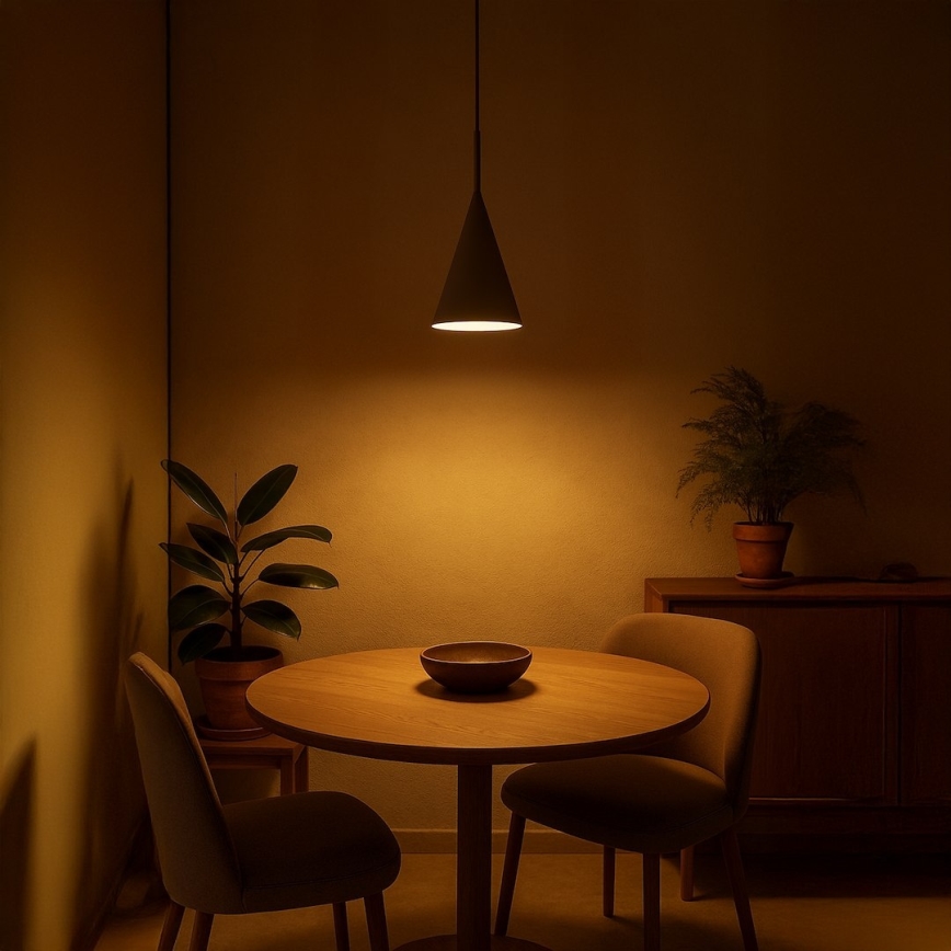 Підвісна люстра CAPITAL на тросі, 1xGX53/15W/230V, діаметр 17 см, бежевого кольору