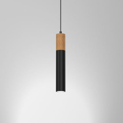 Підвісна люстра CASSA 1xGU10/60W/230V чорний