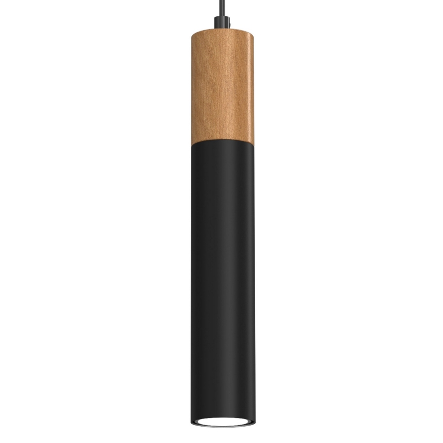 Підвісна люстра CASSA 1xGU10/60W/230V чорний