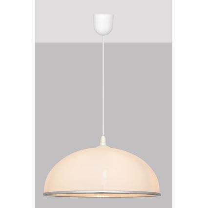 Підвісна люстра CIRCLE 1xE27/15W/230V білий