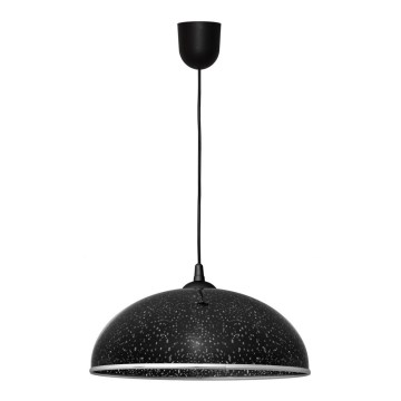 Підвісна люстра CIRCLE 1xE27/15W/230V чорний