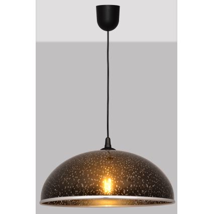 Підвісна люстра CIRCLE 1xE27/15W/230V чорний