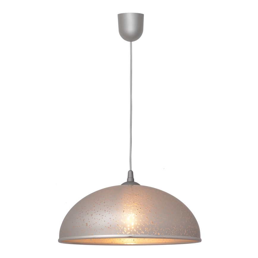 Підвісна люстра CIRCLE 1xE27/15W/230V сірий