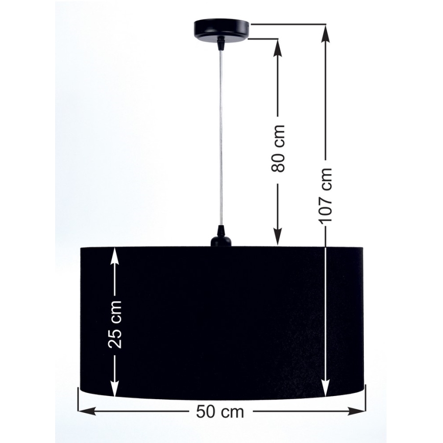 Підвісна люстра CLASSIC 1xE27/60W/230V